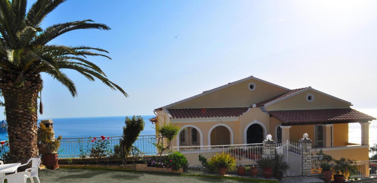 Holiday Apartments Maria With Pool And Panorama View - Agios Gordios Beach Ngoại thất bức ảnh